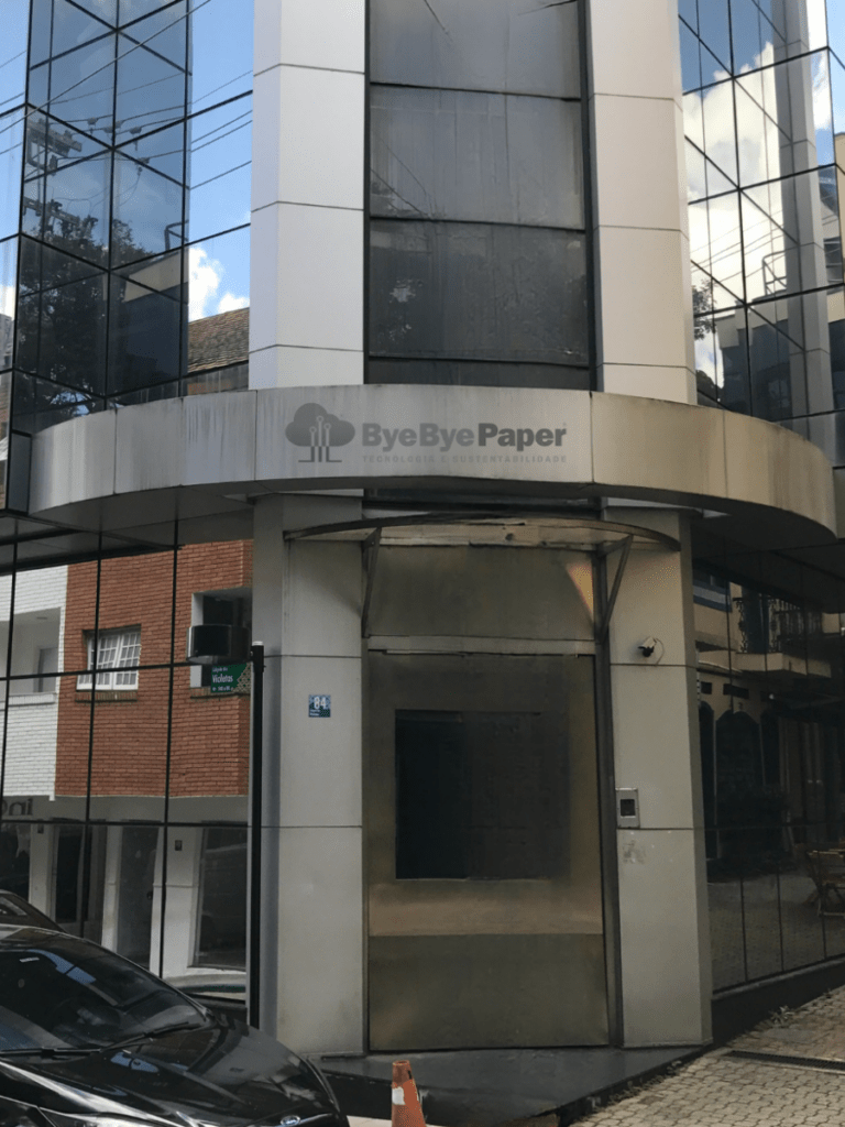 sede da franquia bye bye paper